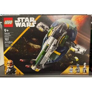 LEGO/ STAR WAR ATTACK OF THE CLONE / JANGO FETT'S STARSHIP / 75433 / NEW/ SEALED
